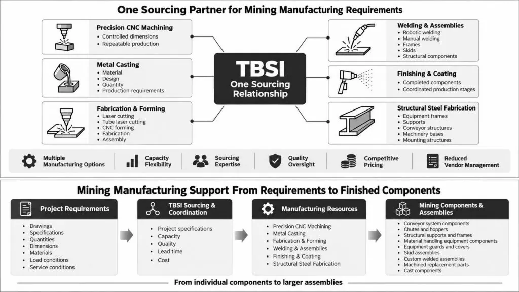 One Sourcing Partner for Multiple Manufacturing Requirements